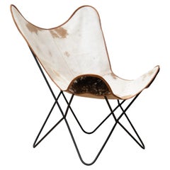 Silla BKF "Mariposa" en piel de vaca, España, Circa 2000