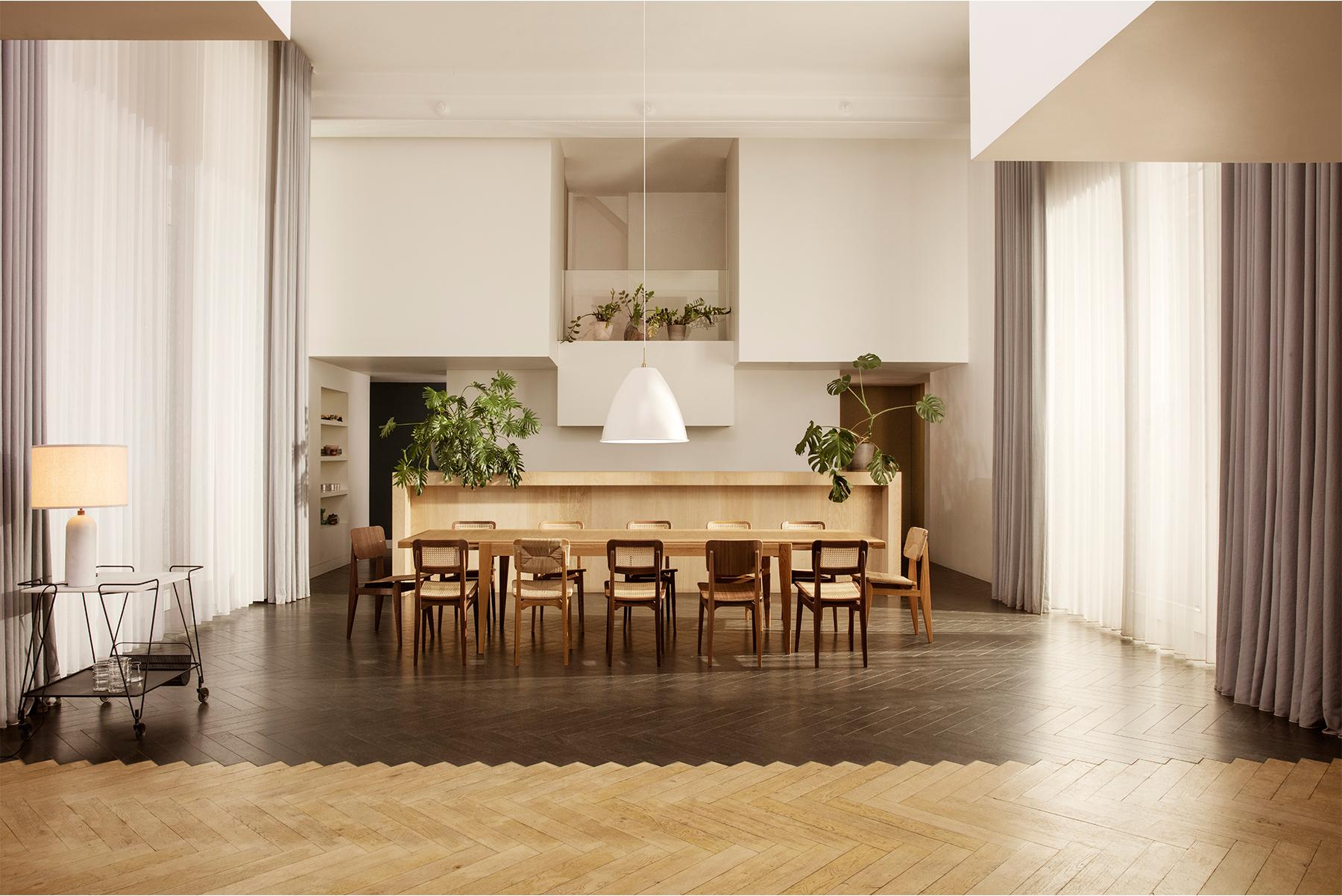 Danese Ciondolo BL 9, base in ottone, extra large, grigio in vendita