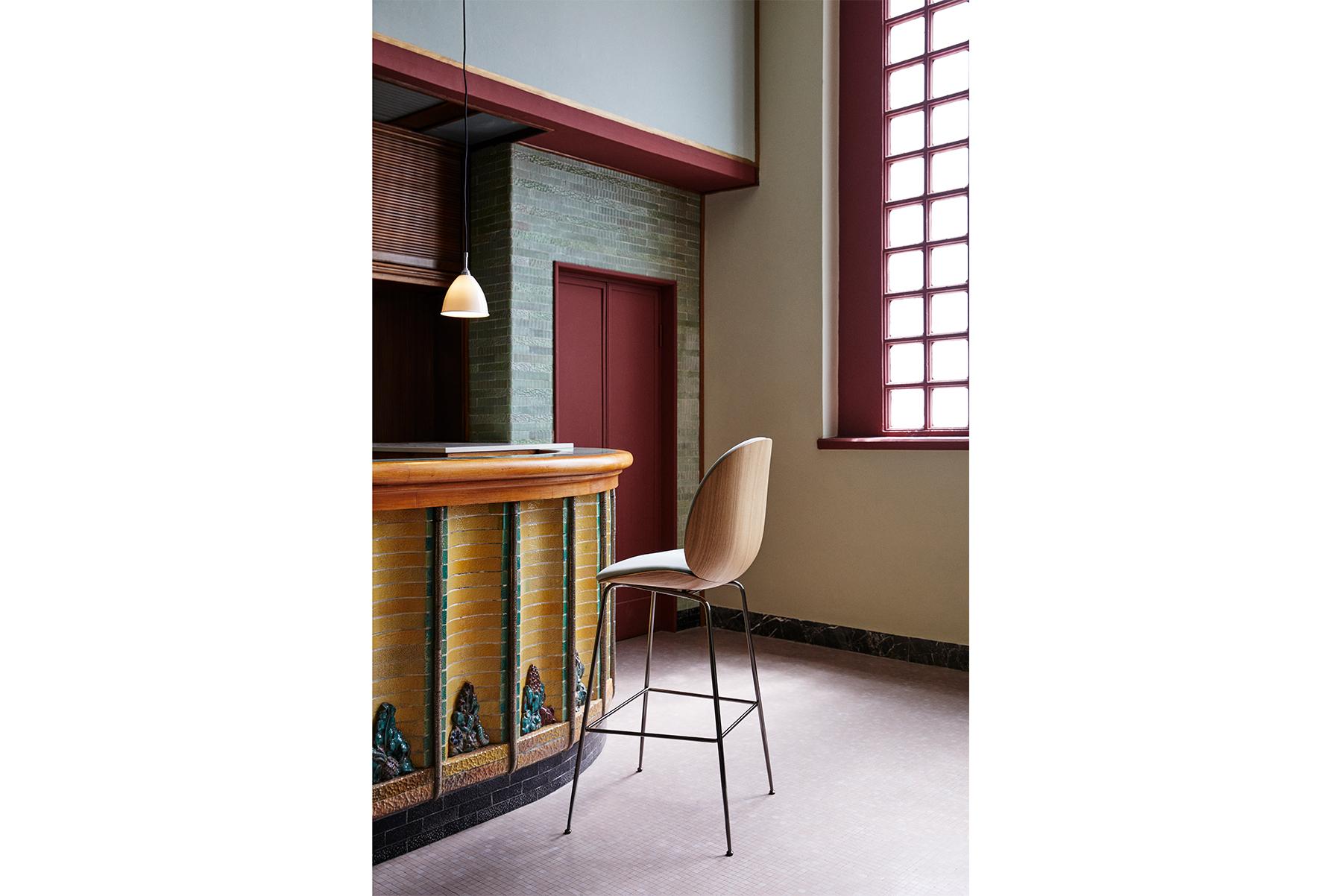 Verniciatura a polvere Ciondolo BL 9, base in ottone, grande, bianco in vendita