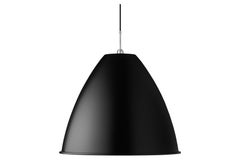 Colgante BL 9 - Base Cromada, Extra Grande, Negro