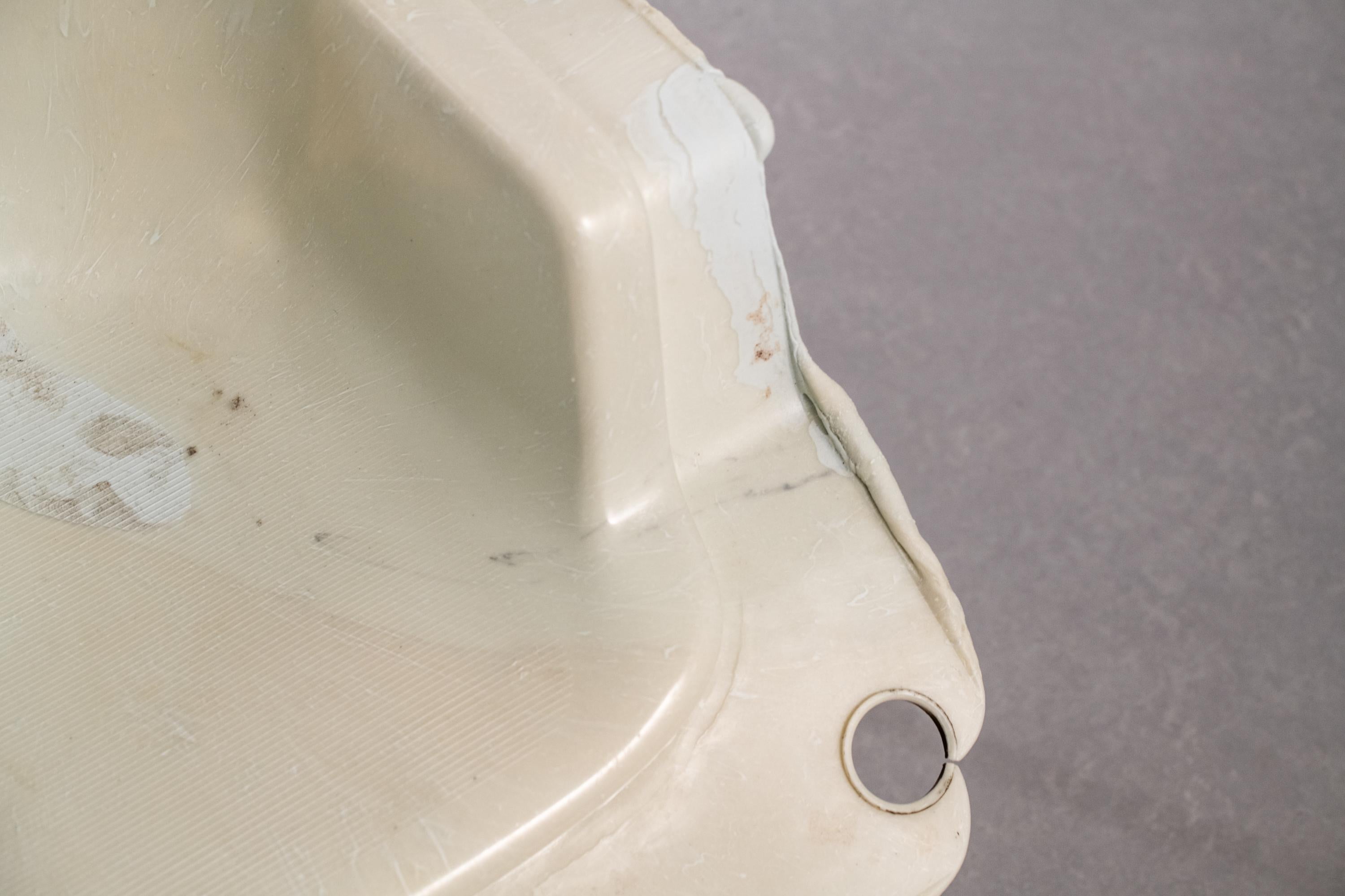 Poltrona BL03 - Unico pezzo da collezione contemporaneo in plastica riciclata bianca In condizioni Nuovo in vendita a Barcelona, ES