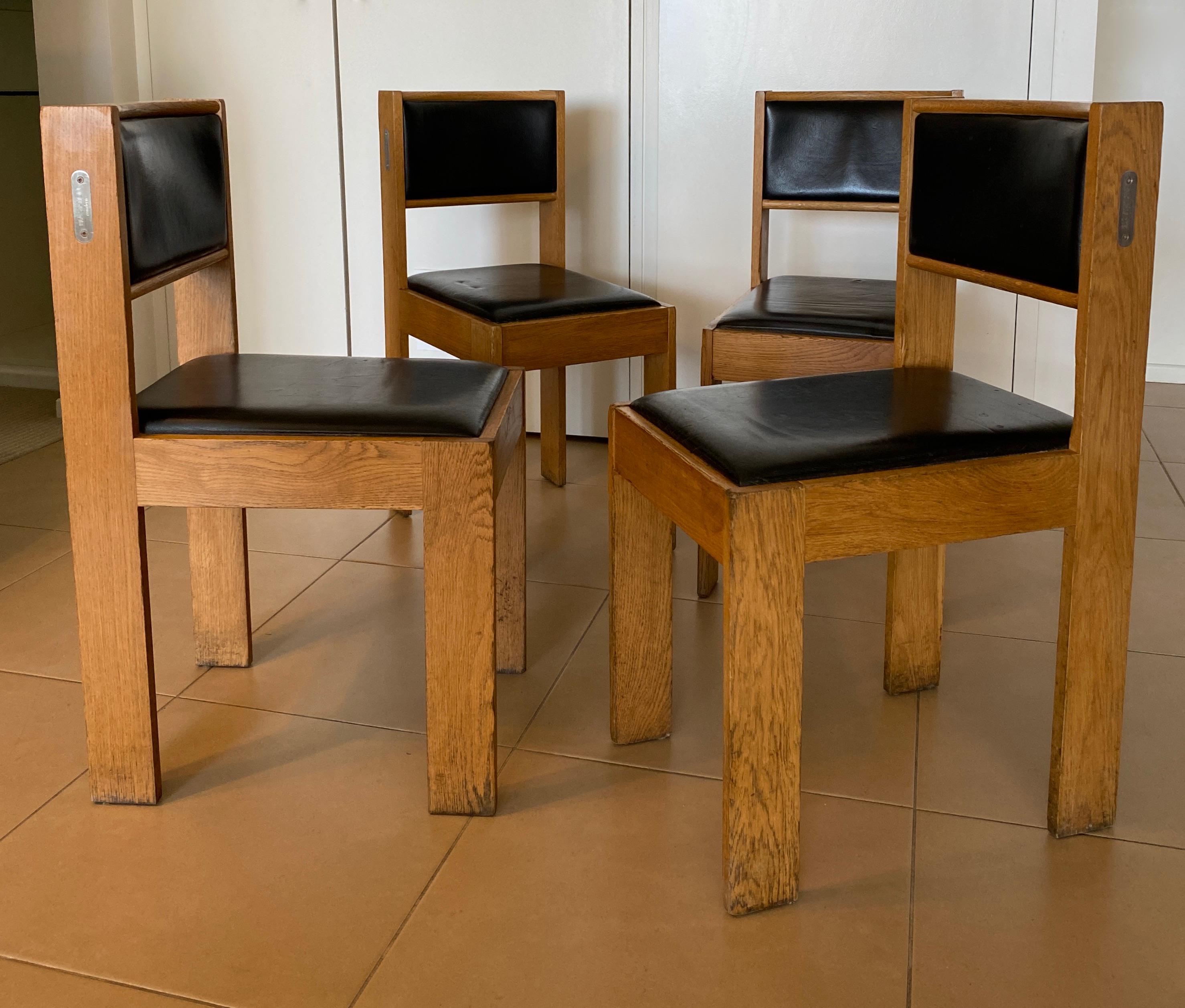 Bla' Station
Condeco chair
Design: Johan Lindau, 2OO3
Chair. Frame of solid oak 
Very comfortable with extraordinary shaped geometrical structure.
Leather and wood in excellent conditions.
Weight: 8,0
Price :$1,200/each chair
Available: 18