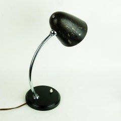 Black 1930s Bauhaus or Industrial Style Table or Desk Lamp