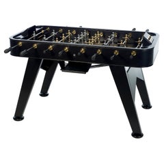 MESA DE FÚTBOL NEGRA Y ORO 24K RS2 GOLD by RS Barcelona