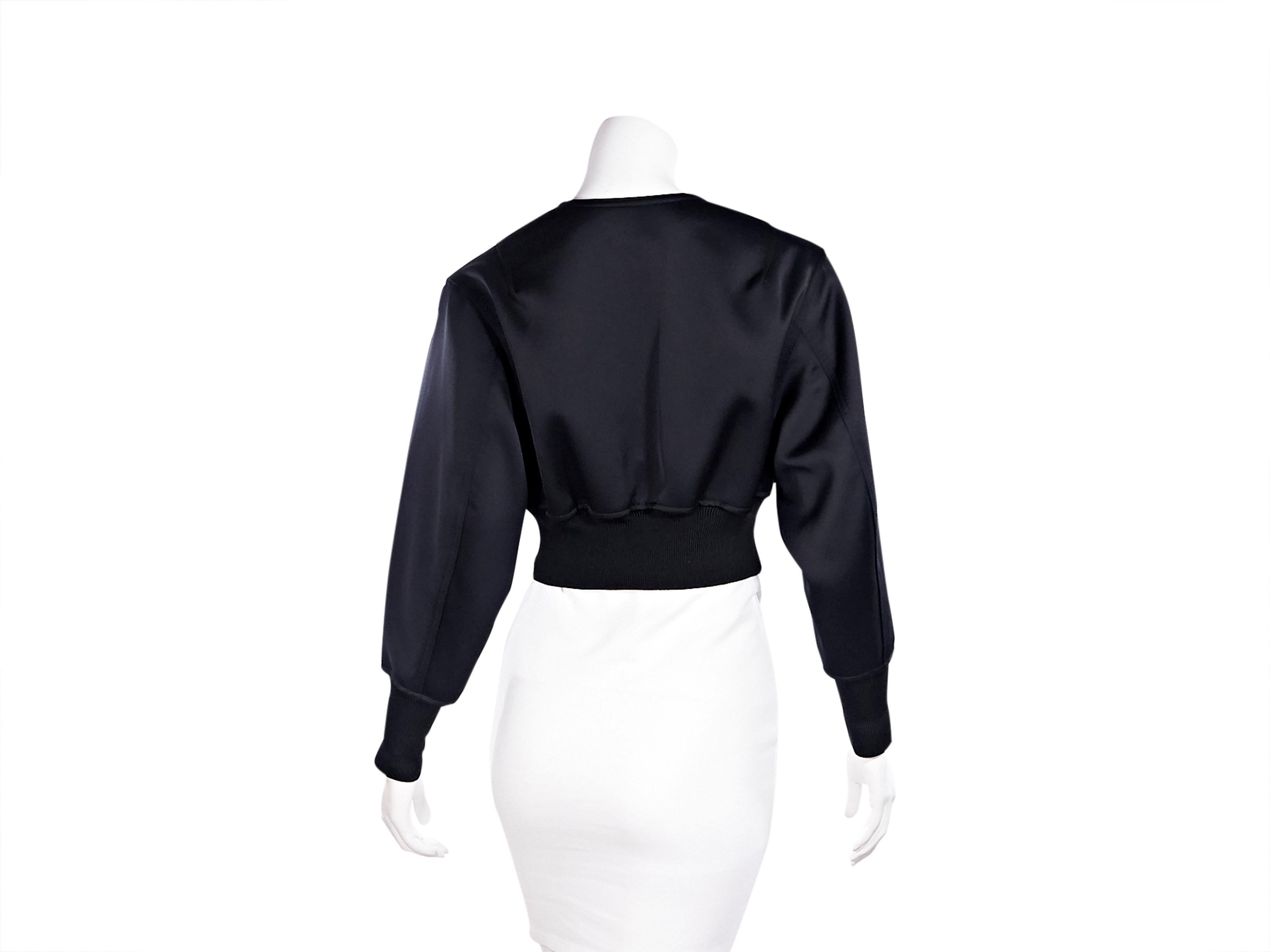 Black 3.1 Phillip Lim Cropped Jacket In Good Condition In New York, NY