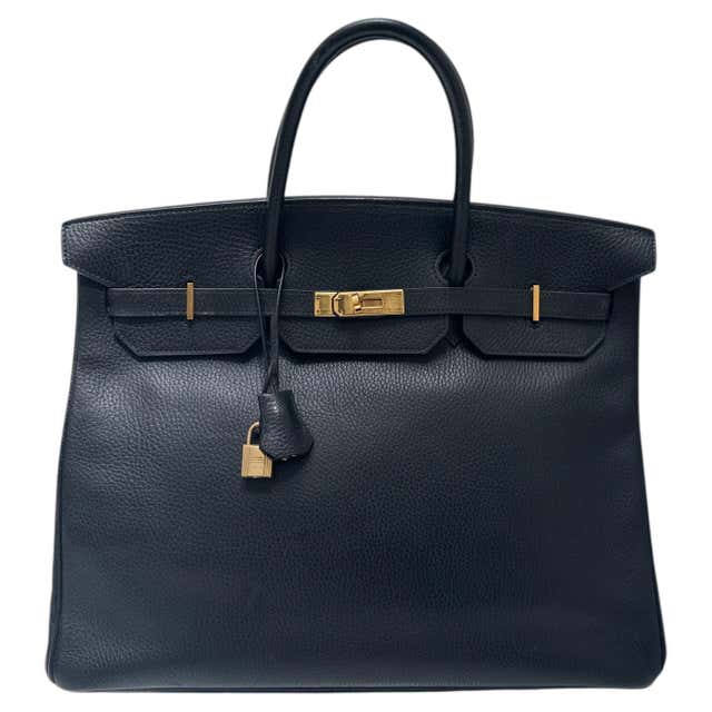Hermès Black Birkin 30 Bag in Togo Leather with Gold Hardware For Sale ...