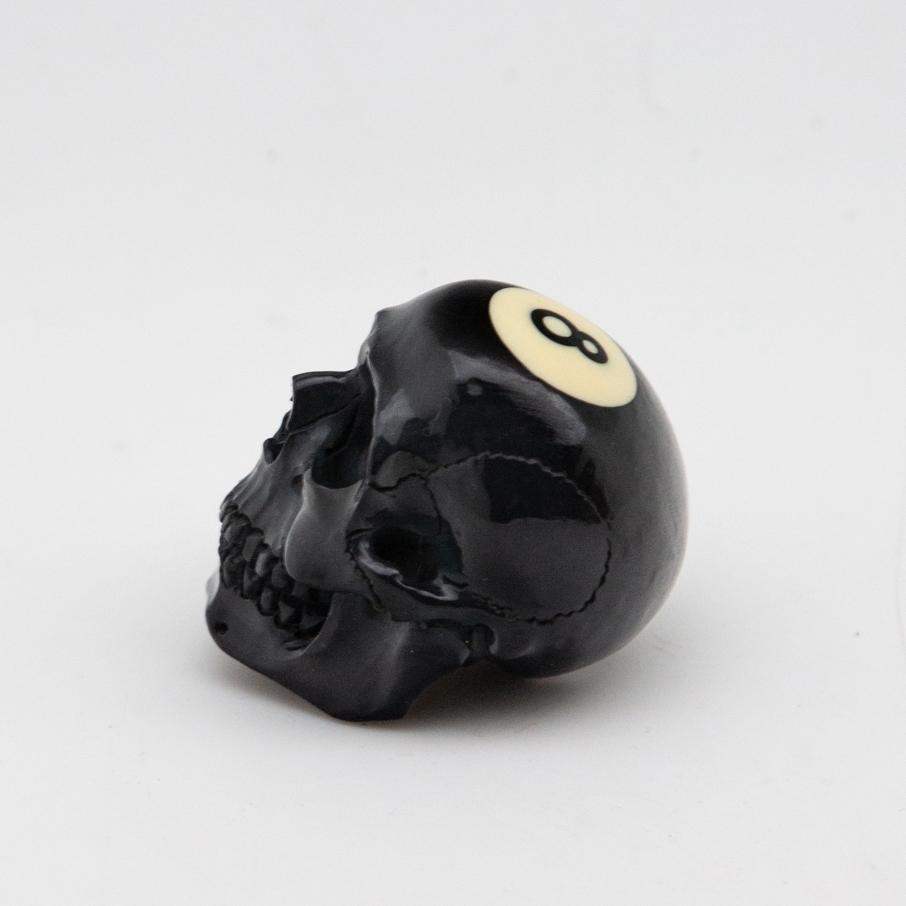 Black 8 Ball Skull 1