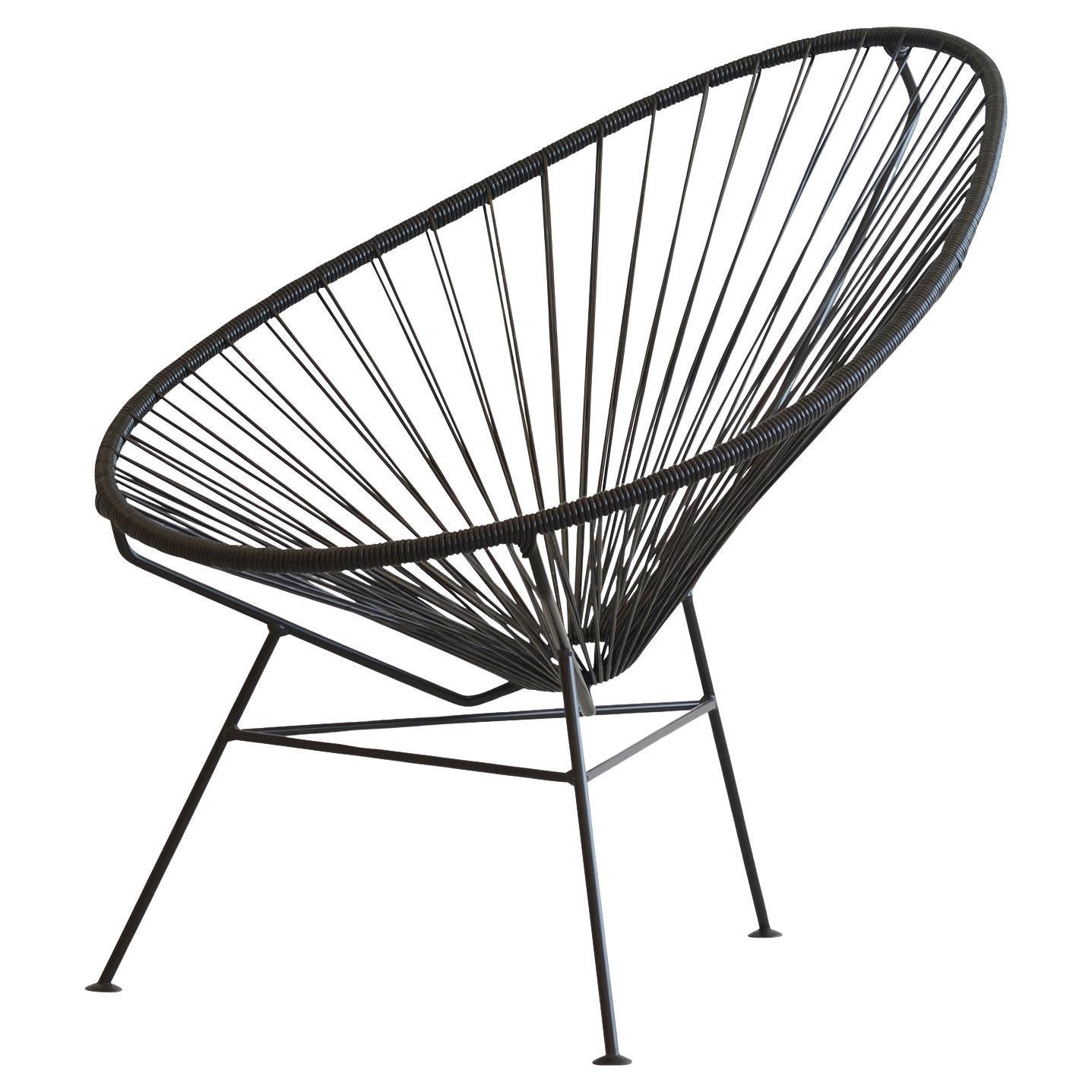 Sedia Acapulco nera di OK Design