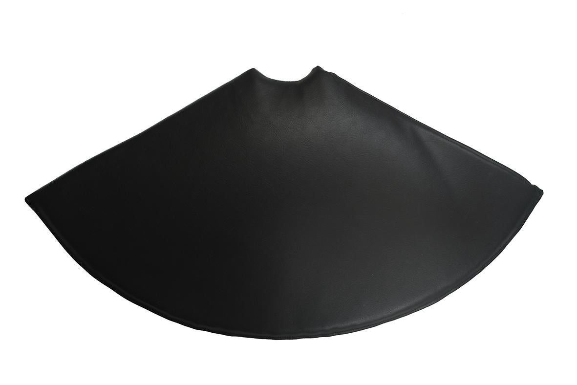 Metallo Sedia Acapulco nera con cuscino nero di OK Design in vendita