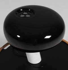 Lampada da tavolo nera Achille and Pier Giacomo Castiglioni Snoopy