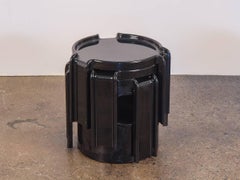 Black Acrylic Kartell Stacking Tables