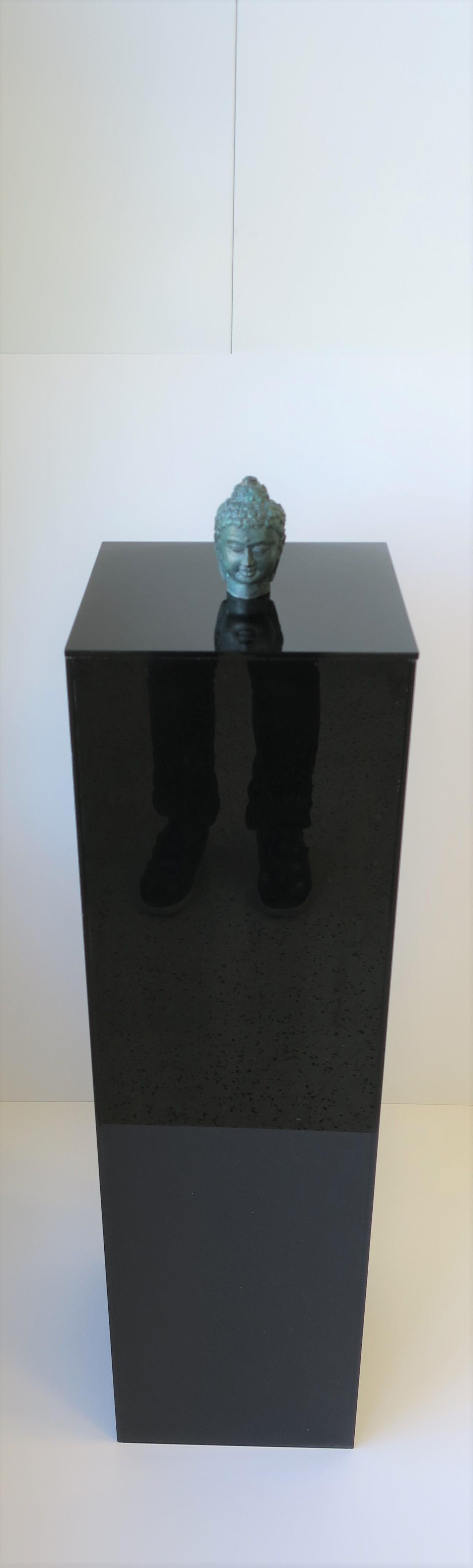 Black Acrylic Pedestal Column Stand 4