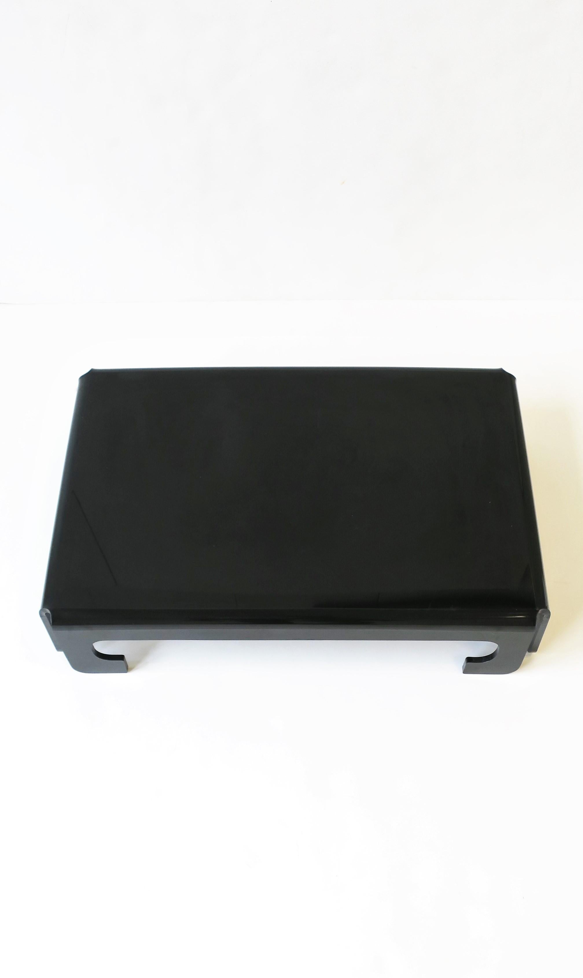 Black Acrylic Tray or Shelf 2