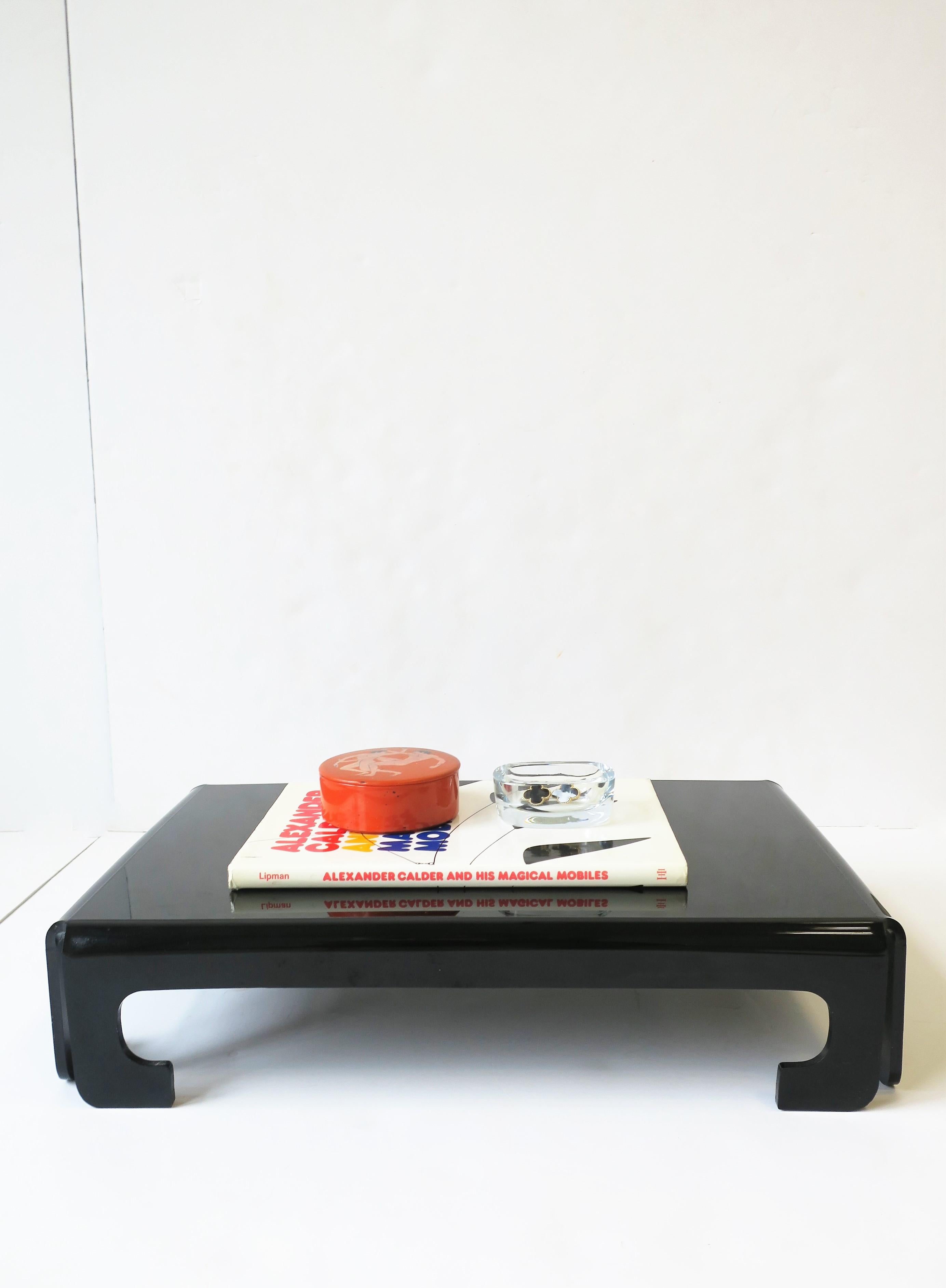 Black Acrylic Tray or Shelf 3