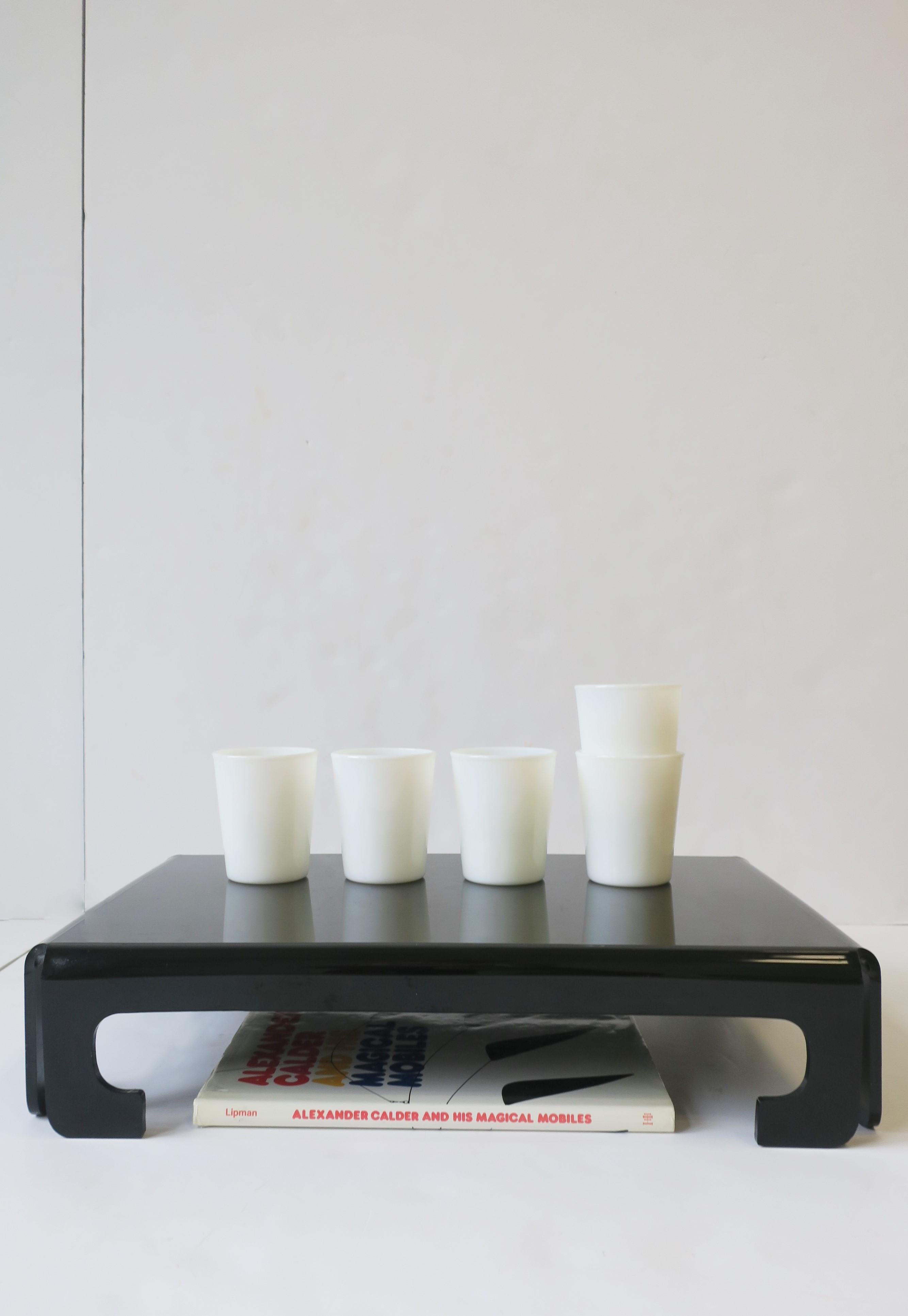 Black Acrylic Tray or Shelf 6