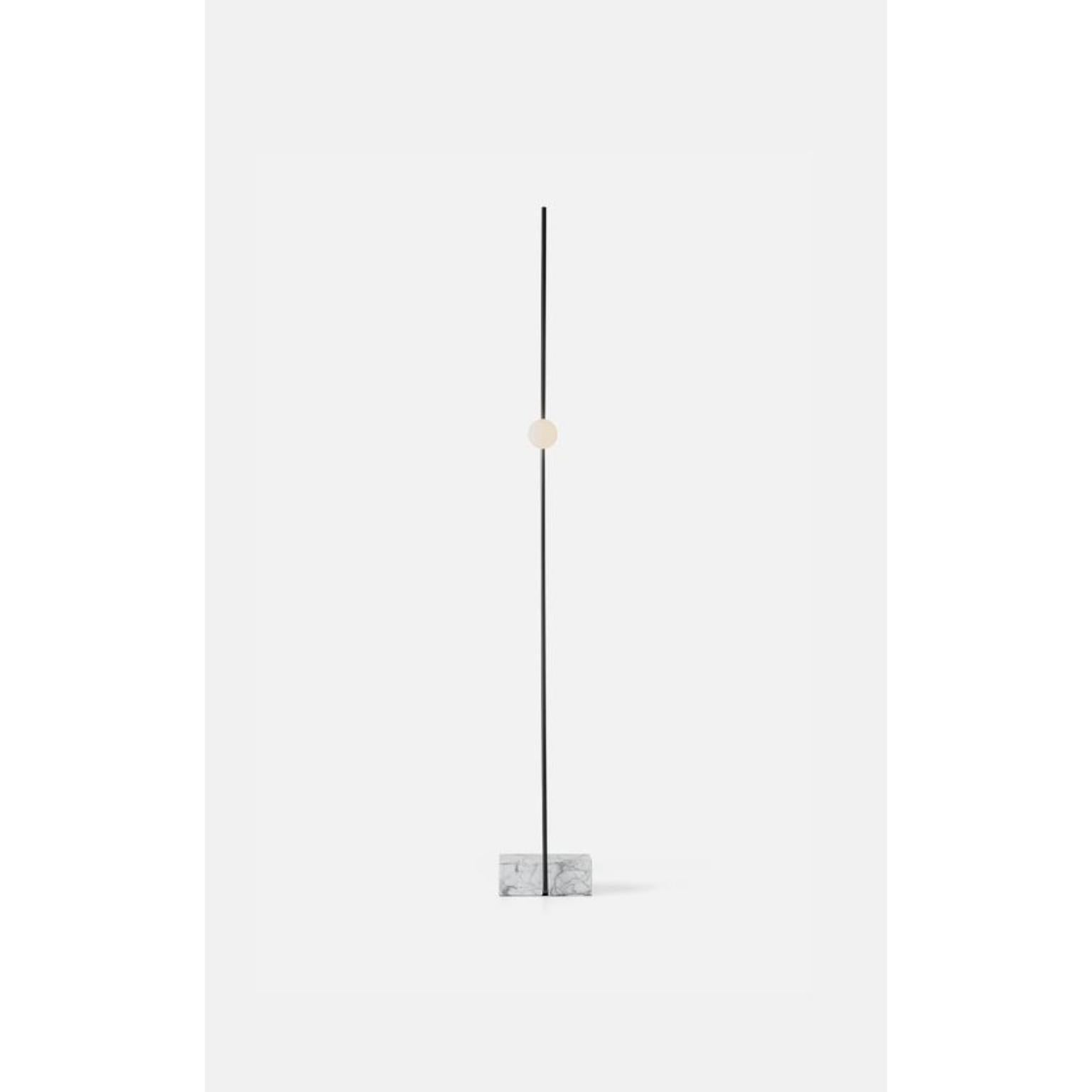 Black Adobe Floor Lamp by Wentz
Dimensions: D 32 x W 24 x H 180 cm
Materials: Steel, Marble, Blown Glass.
Also available in different colors: Black + Carrara Marble, White + Carrara Marble, Sand + Bege Bahia Marble.

Weight: 8,6kg / 19 lbs
LIGHT