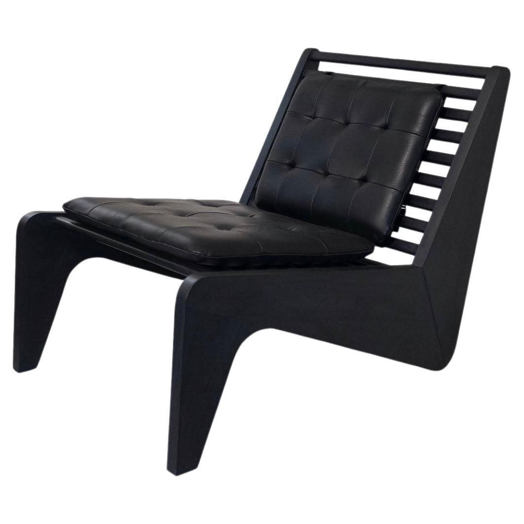 Black Ala Lounge Chair by Atra Design