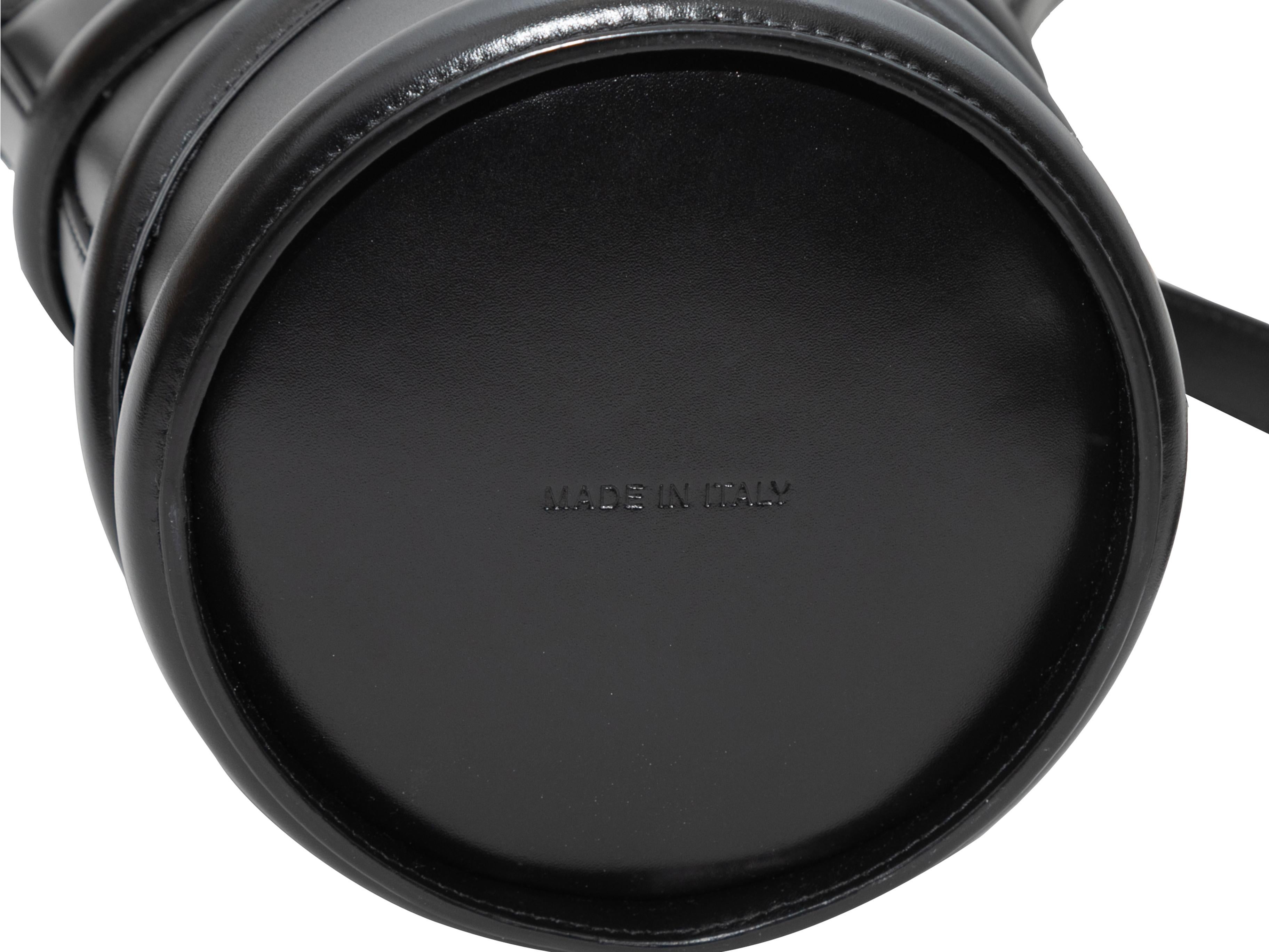 Black Alexander McQueen Leather Bucket Bag 2