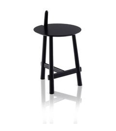 Black Altay Side Table by Patricia Urquiola