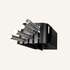 Kaminbesteck aus schwarzem Aluminium von DUNEFE – Moderner Stil