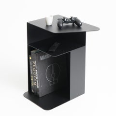 Black Aluminium Side Table, contemporary minimalist om26 by mjiila - in stock