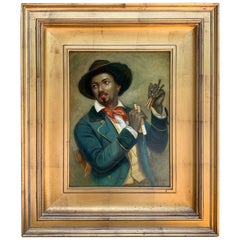 Black Americana Portrait of a Musician by N. Bingham