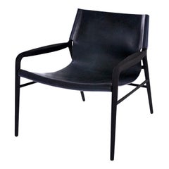 Sedia Rama Oak nera e nera di OxDenmarq