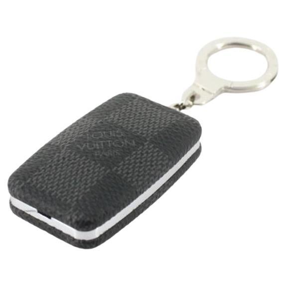 Black and charcoal Damier Graphite coated canvas Louis Vuitton Astropill key 