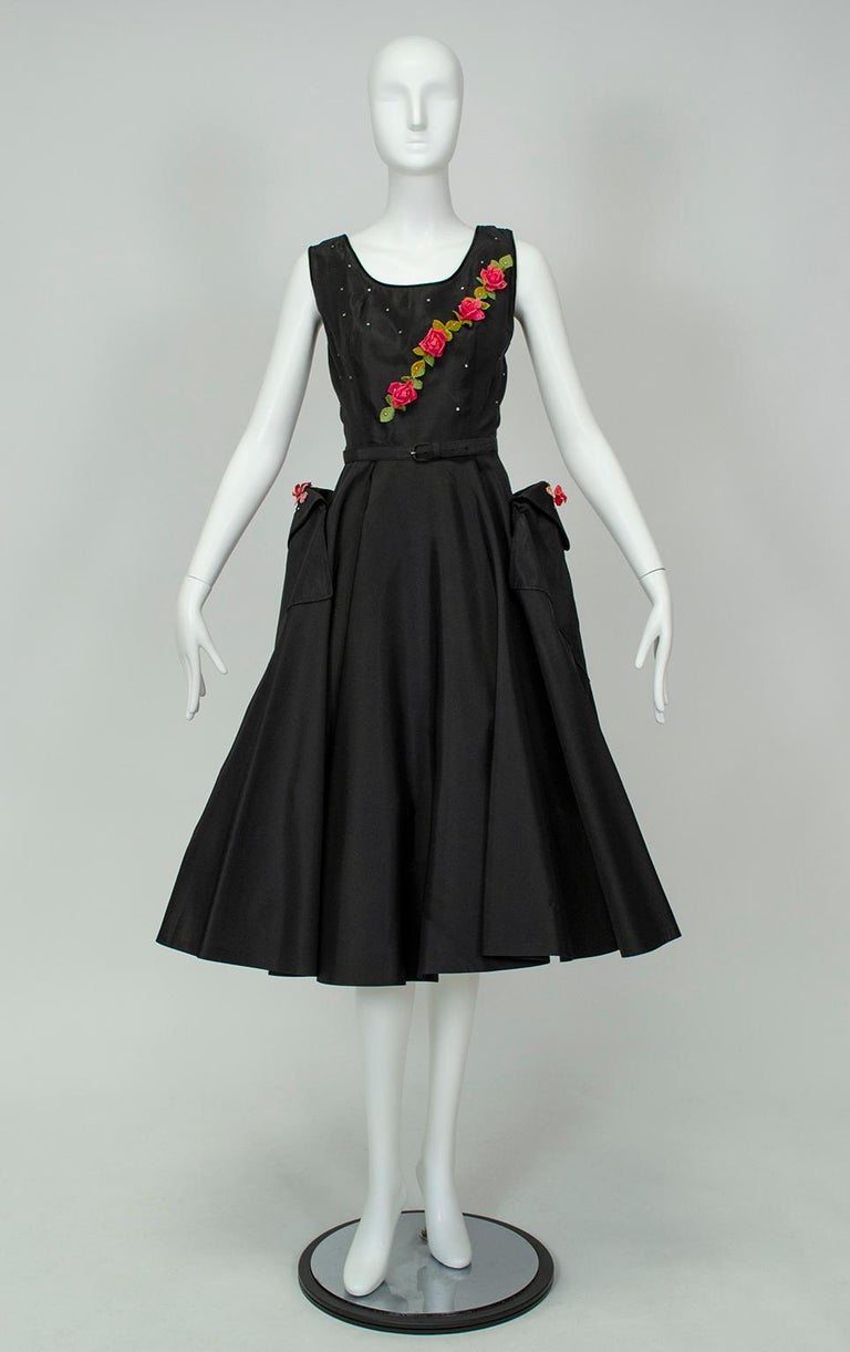 Vintage 50's Style Makola Italy, Shirt Waist Dress