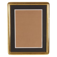 Black and Gilt Curved Corner Gallery Picture Frame