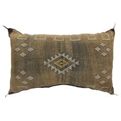 Black and Gold 35"L Moroccan Accent Pillow