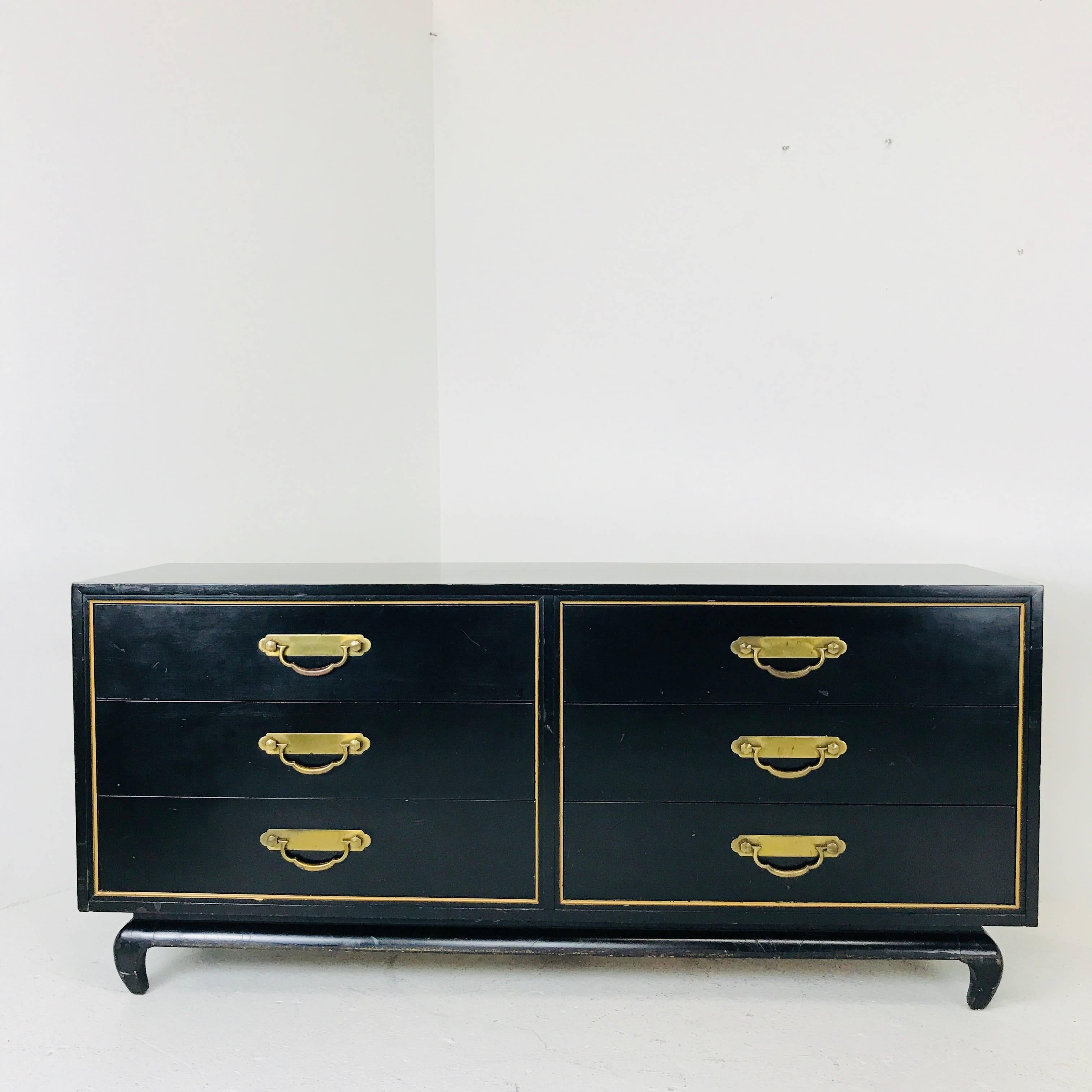 black and gold dressers