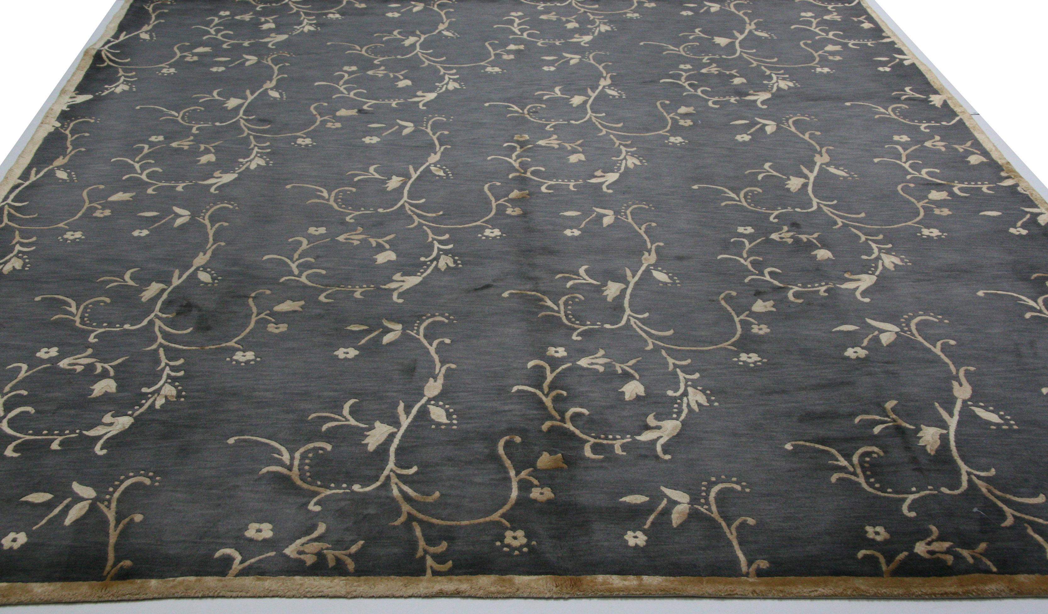 black floral rugs