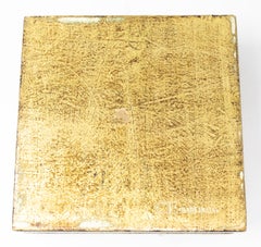 Black and Gold Gilded Florentine Box