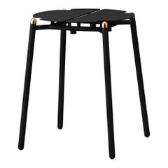 Black and Gold Minimalist Stool