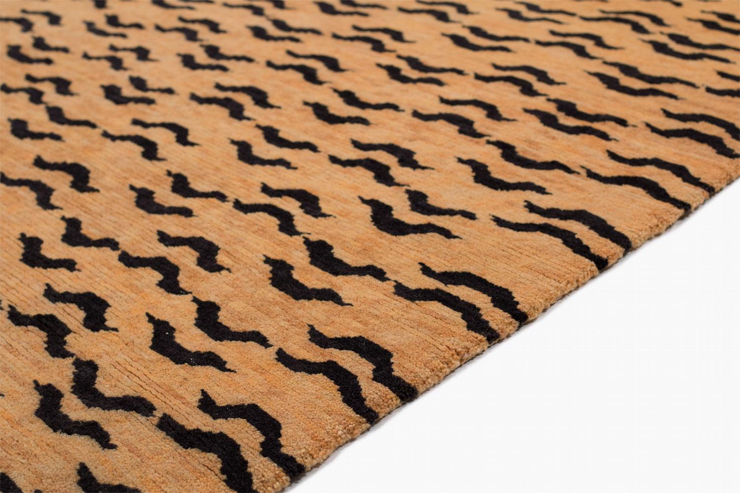 black and tan runner rug