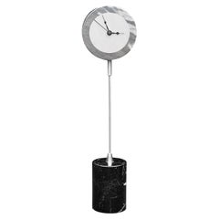 Black and Gray Table Clock 3 by David Palterer