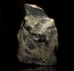 Black and Green Jade Freeform