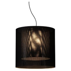 Black and Grey Moaré LM Pendant Lamp by Antoni Arola