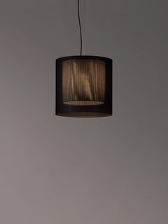 Black and Grey Moaré MS Pendant Lamp by Antoni Arola