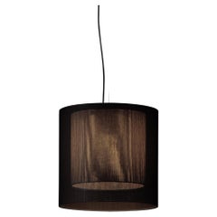 Black and Grey Moaré MS Pendant Lamp by Antoni Arola