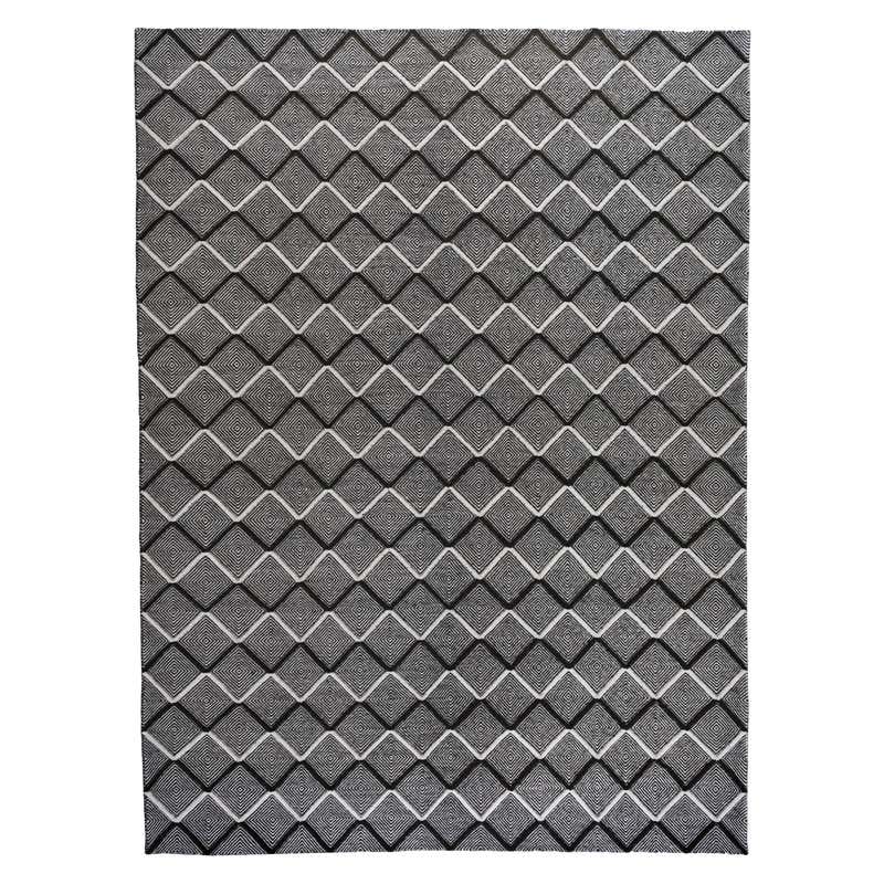 Black and White Diamonds Wool Area Rug For Sale at 1stDibs | black and ...
