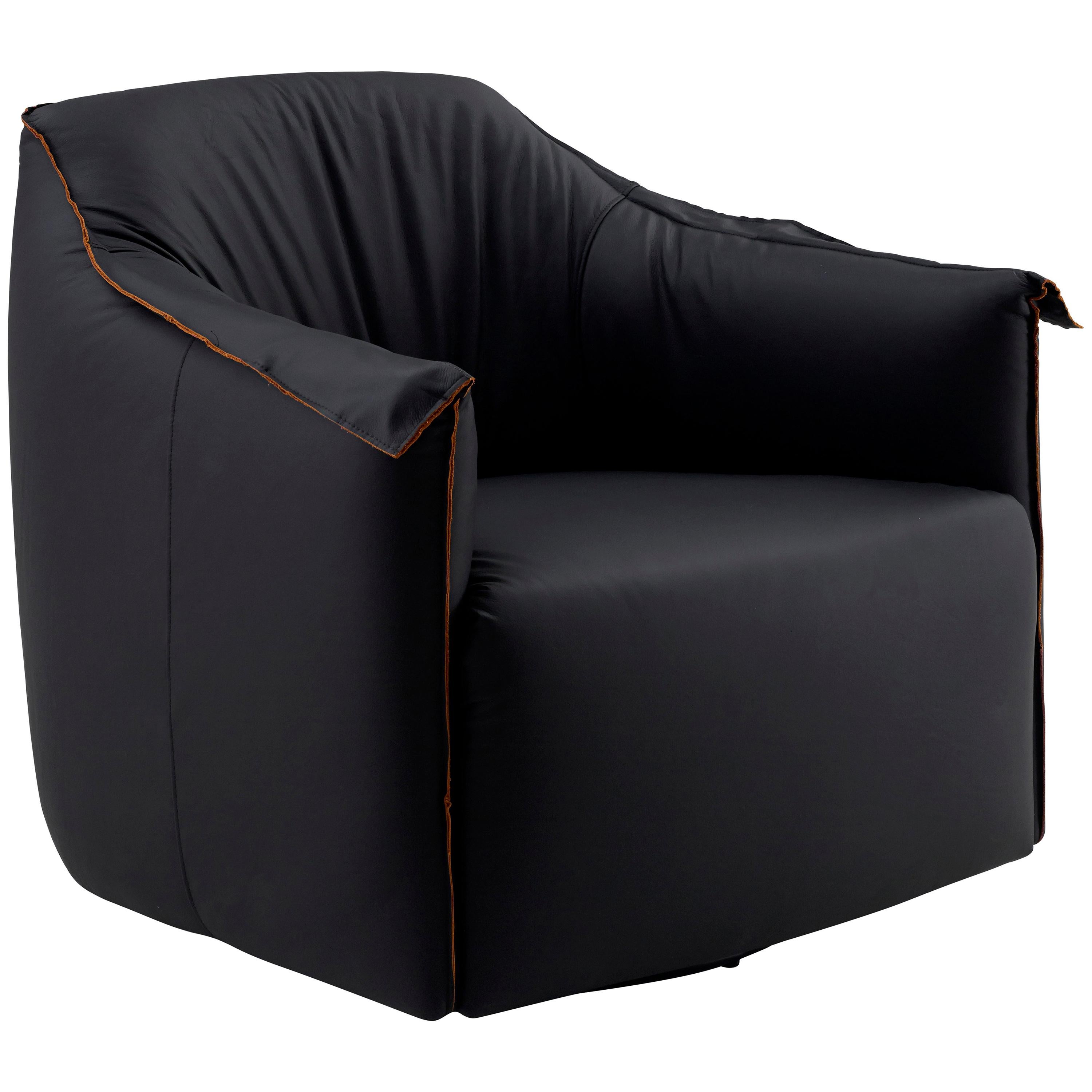 Armchair Form , Fabric, Swivel For Sale