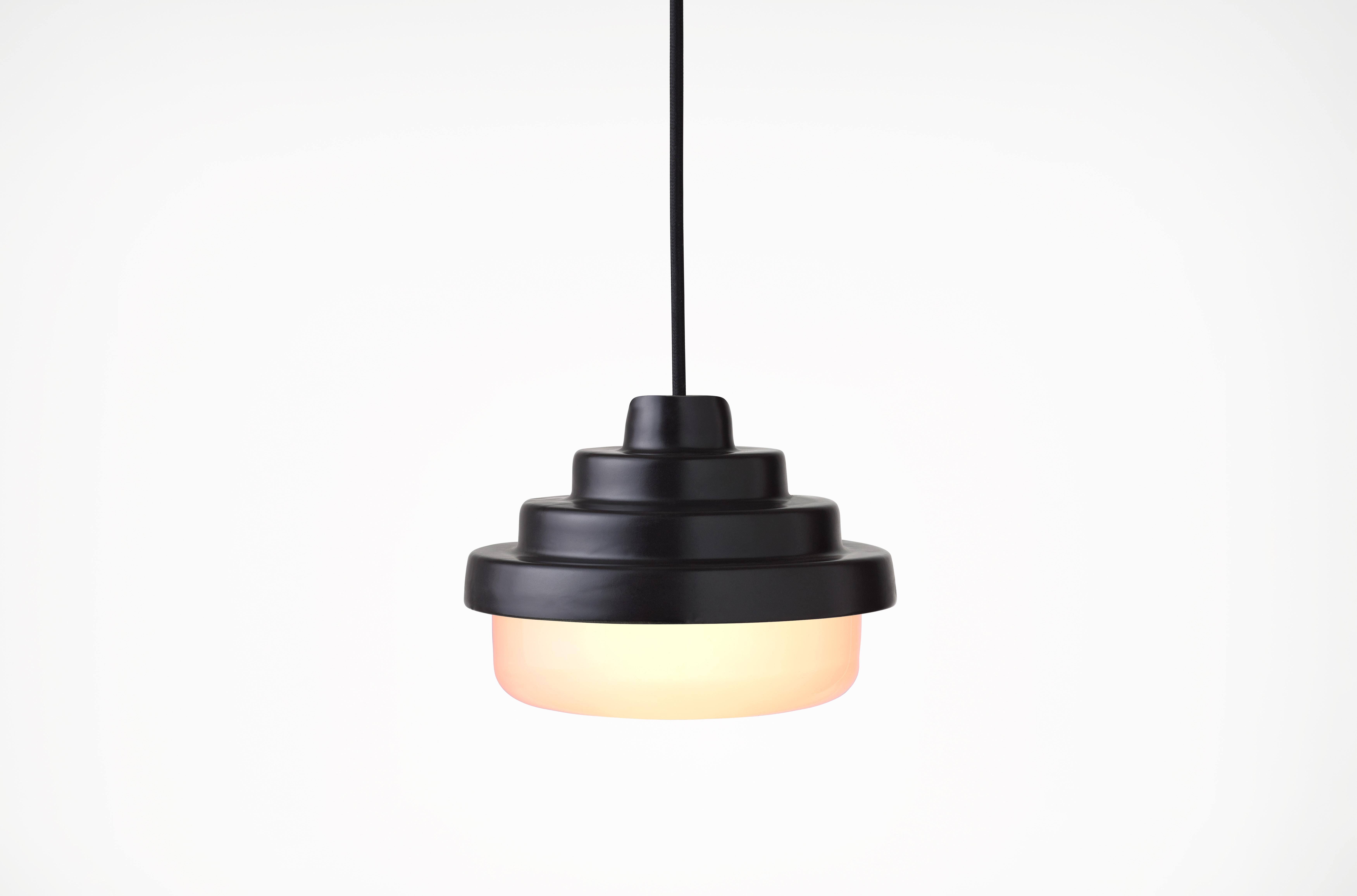 Post-Modern Black and Pink Honey Pendant Light by Coco Flip For Sale