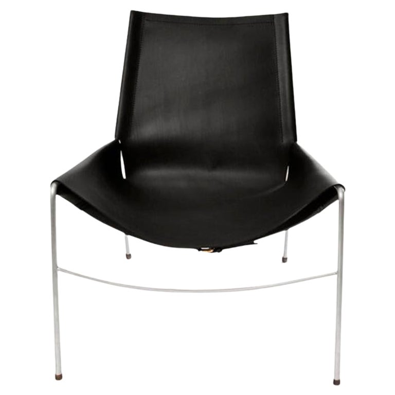 Silla November negra y de acero by OxDenmarq