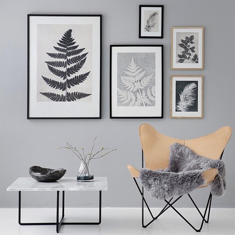 Contemporary Black and Steel Trifolium Chair by OxDenmarq For Sale