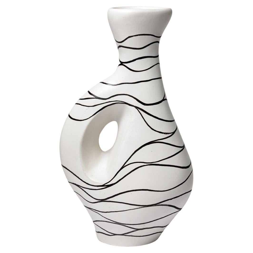 Pichet en céramique design du 20TH CENTURY DESIGN style Georges Jouve 1950