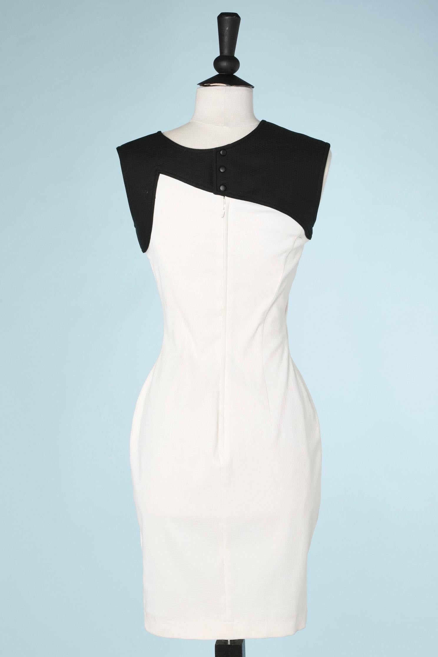 thierry mugler white dress