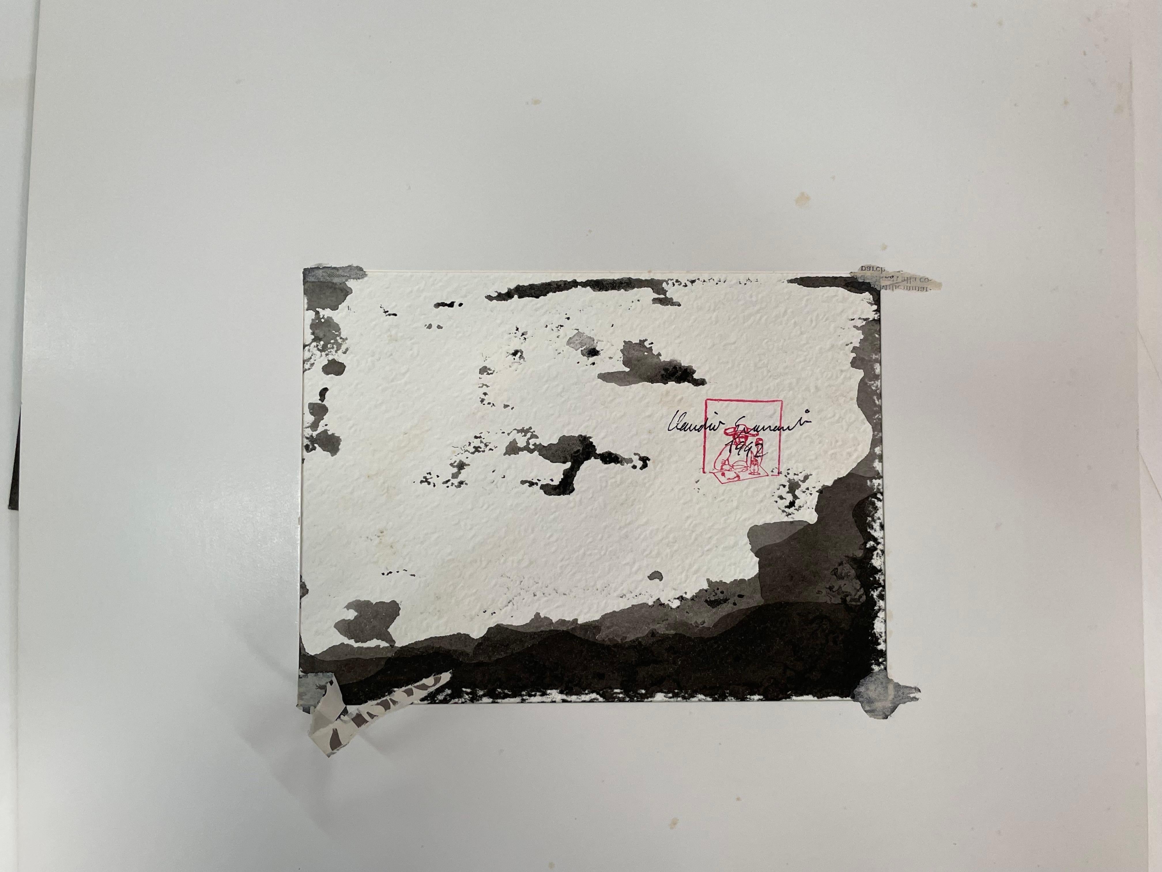 quadro astratto bianco e nero