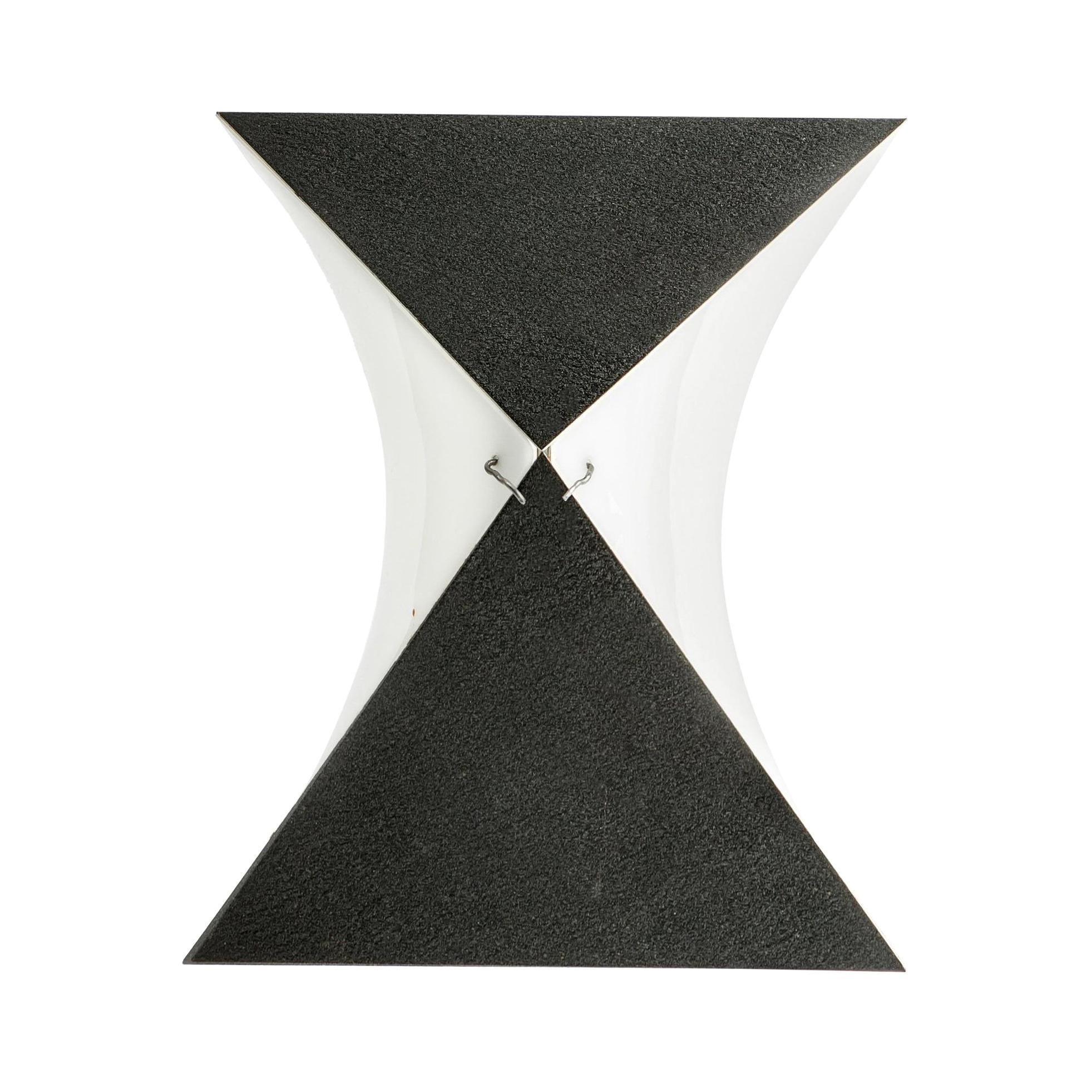 Black and White Angular RAAK Sconces
